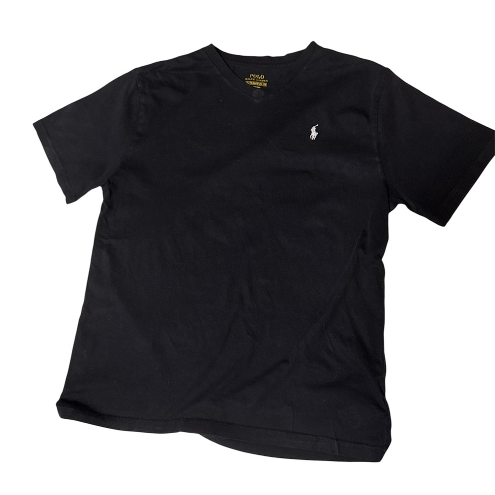 Polo by Ralph Lauren youth size XL Blue and Black Tee Trio - Picture 5 of 9